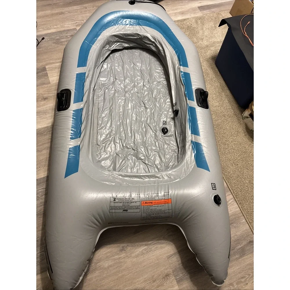 Coleman Colossus 2-Person Inflatable Boat - Fully Inflated & Tested (No Leaks)